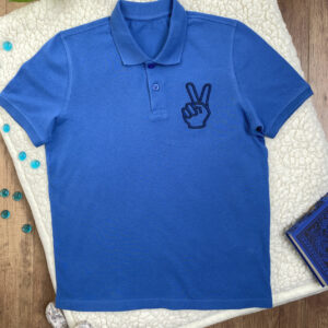 Children's short-sleeved polo shirt