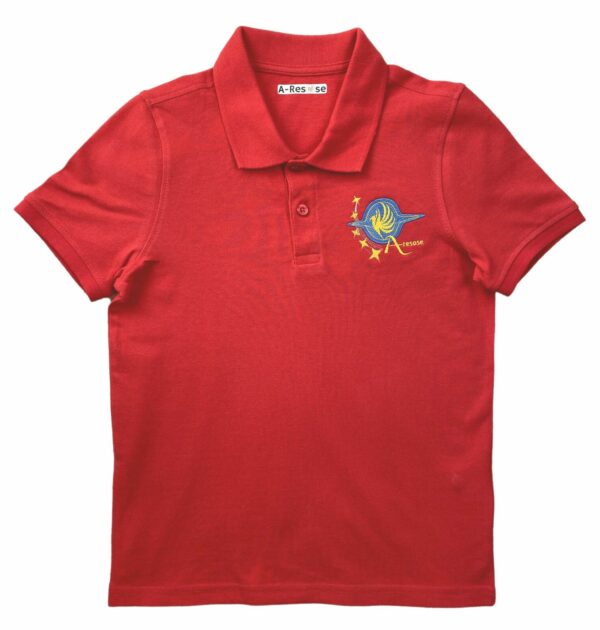 Children's short-sleeved polo shirt